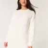Abito in maglia a trecce comodo