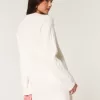 Abito in maglia a trecce comodo