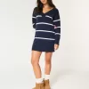 Abito in maglia di jersey con spalle scoperte