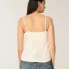 Babydoll con scollo all’americana e scollo a V stile punto croce