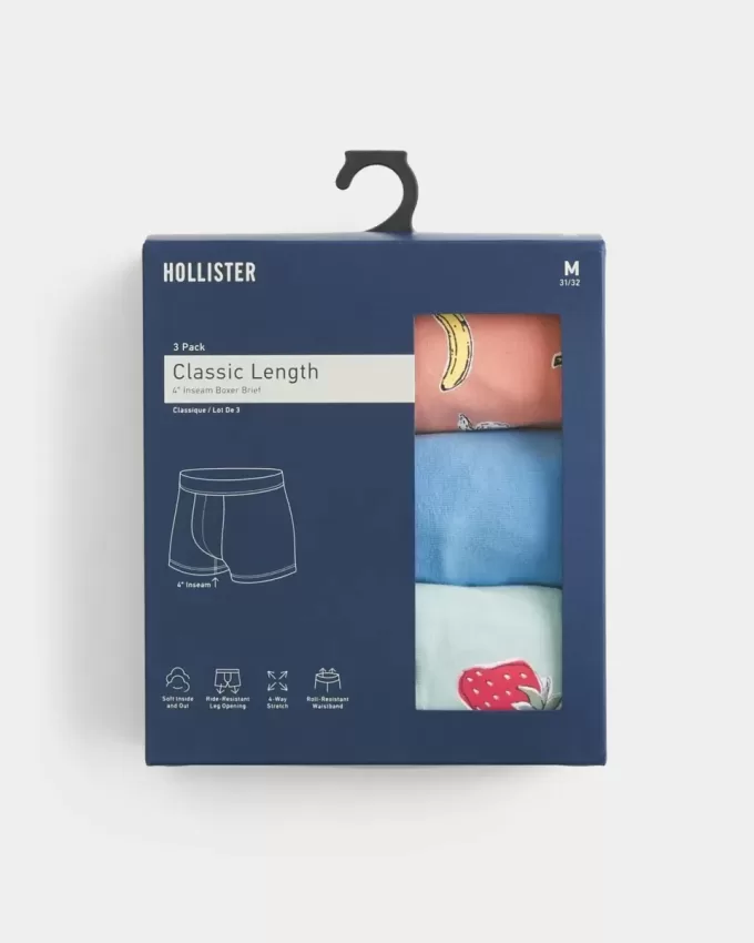 Boxer classici, confezione da 3