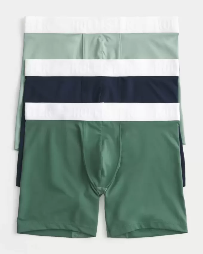 Boxer lunghi rinfrescanti, confezione da 3