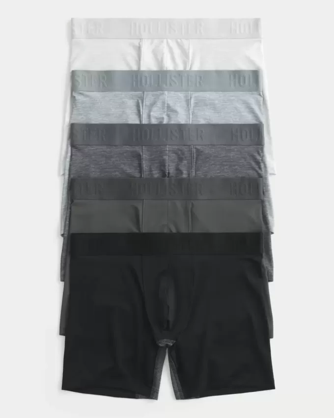 Boxer lunghi rinfrescanti, confezione da 5