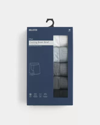 Boxer lunghi rinfrescanti, confezione da 5