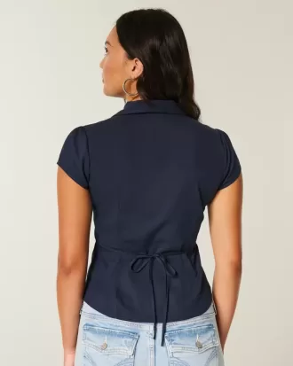 Camicia da smoking a maniche corte