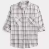 Camicia di flanella oversize