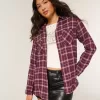 Camicia di flanella oversize