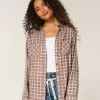 Camicia di flanella oversize