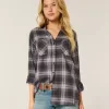 Camicia di flanella oversize