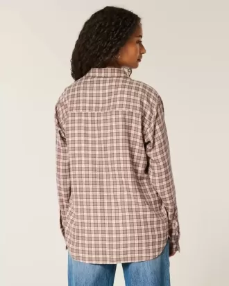 Camicia di flanella oversize