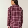 Camicia di flanella oversize