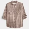 Camicia di flanella oversize