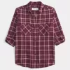 Camicia di flanella oversize