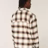 Camicia di flanella squadrata