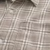 Camicia di flanella squadrata