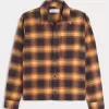 Camicia di flanella squadrata
