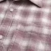 Camicia di flanella squadrata