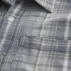 Camicia di flanella squadrata