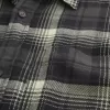 Camicia di flanella squadrata