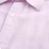 Camicia in misto lino con bottoni