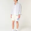 Camicia in misto lino con bottoni
