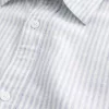 Camicia in misto lino con bottoni