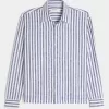 Camicia in misto lino rilassata