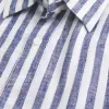Camicia in misto lino rilassata