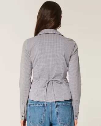 Camicia in popeline con bottoni