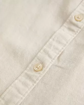 Camicia oversize in misto lino