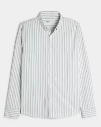 Camicia Oxford a maniche lunghe