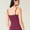Canotta con bordo in pizzo