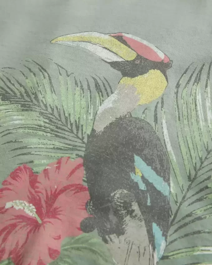 Canotta con grafica Easy Trend Drop Tropical Bird Canotta con grafica Easy Trend Drop Tropical Bird