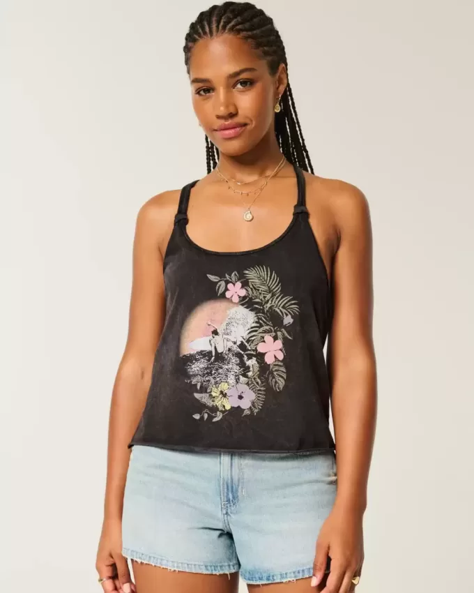 Canotta grafica Easy Trend Drop Surf