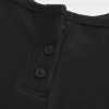 Canotta Henley con tacca a coste