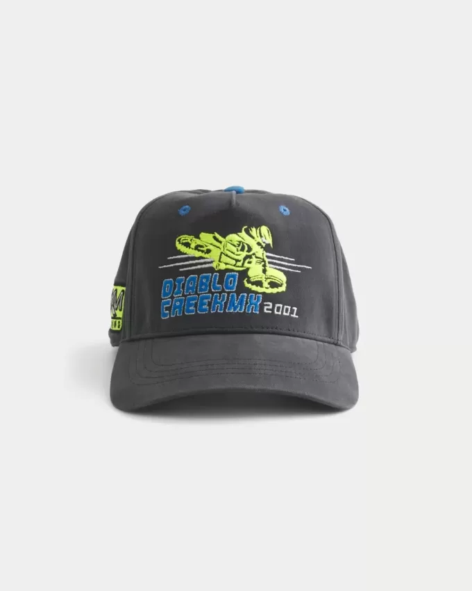Cappello da baseball con grafica Diablo Creek MX Racing