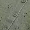 Cardigan con occhielli
