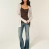 Cardigan senza chiusura con cappuccio Stitchy