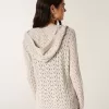 Cardigan senza chiusura con cappuccio Stitchy
