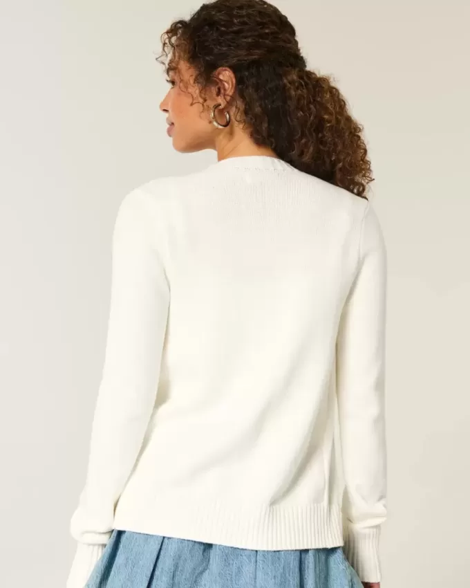 Cardigan senza chiusura con frange facili Cardigan senza chiusura con frange facili