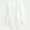 Cardigan senza chiusura con frange facili Cardigan senza chiusura con frange facili