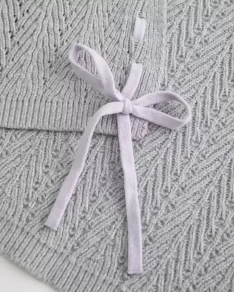 Cardigan senza chiusura con trama semplice