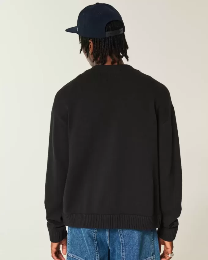 Cardigan squadrato
