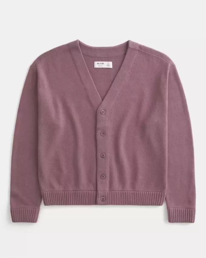 Cardigan squadrato