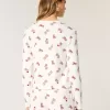 Comoda camicia da pigiama a maniche lunghe