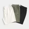 Confezione da 3 pantaloncini in pile con logo sopra il ginocchio