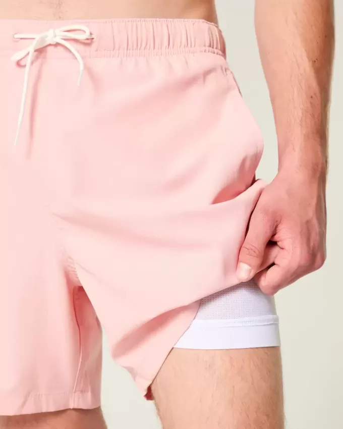 Costume da bagno Hawaii Graphic Mid-Thigh Volley