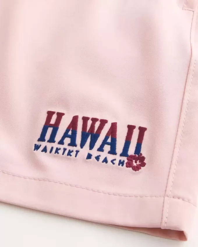 Costume da bagno Hawaii Graphic Mid-Thigh Volley
