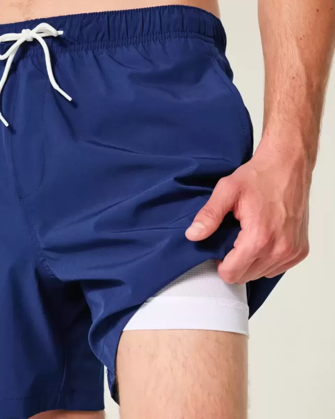 Costume da bagno Huntington Beach Graphic Mid-Thigh Volley
