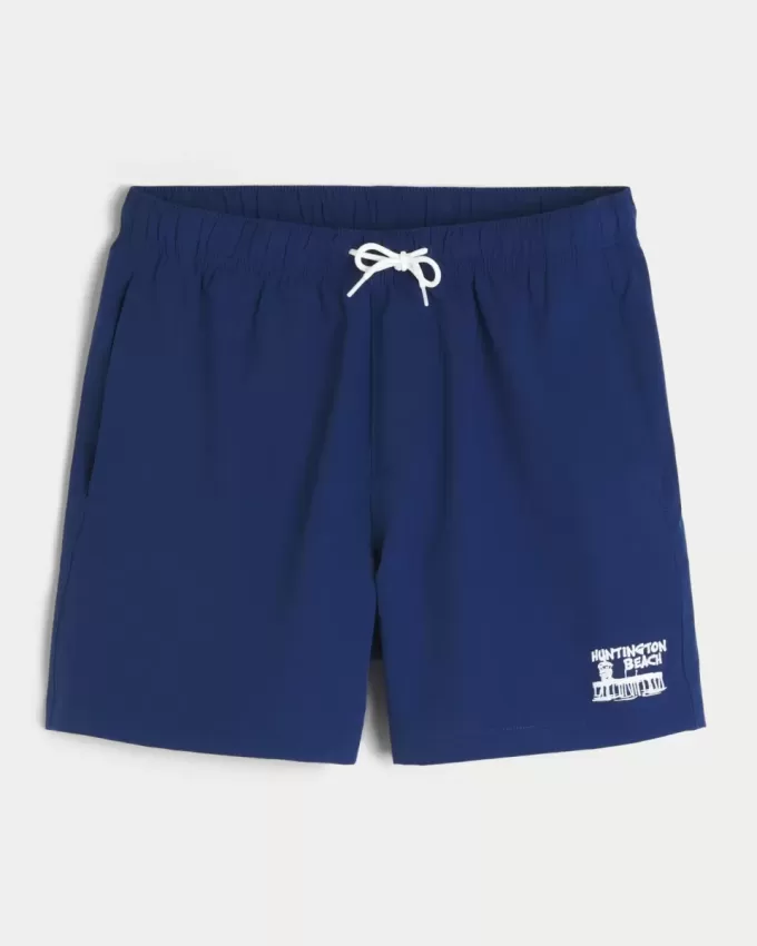 Costume da bagno Huntington Beach Graphic Mid-Thigh Volley